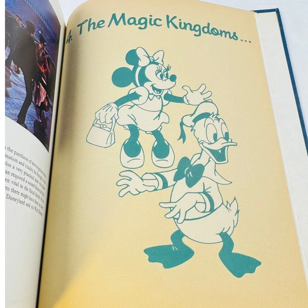 VTG Art of Walt Disney 1975 Coffee Table Book Hardcover Collectible _ Dust Cover